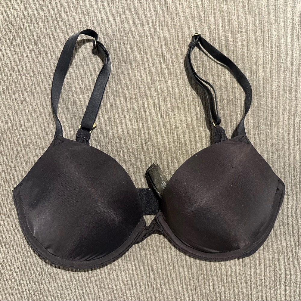 Natori Black Underwire Bra 30C
